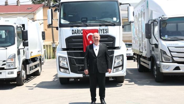 Darıca’nın hizmet ordusuna 5 yeni araç